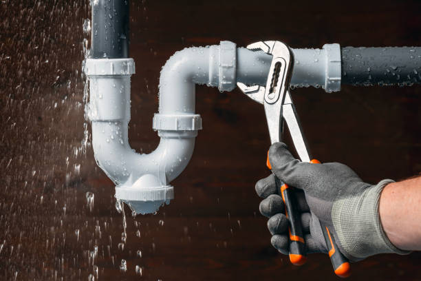 Professional Sewer Line Repair technician working in Glenwood, WV